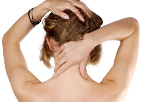 self-massage of the neck with osteochondrosis