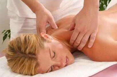 Therapeutic massage for cervical osteochondrosis