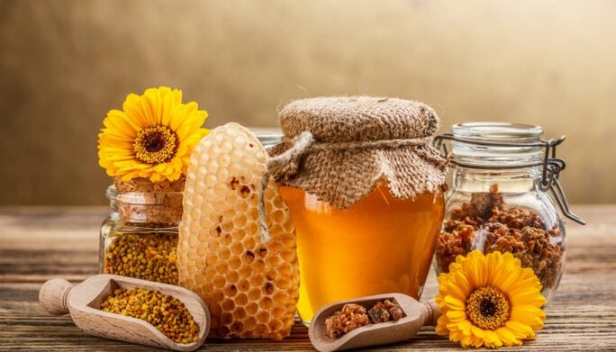 Honey for the treatment of cervical osteochondrosis.